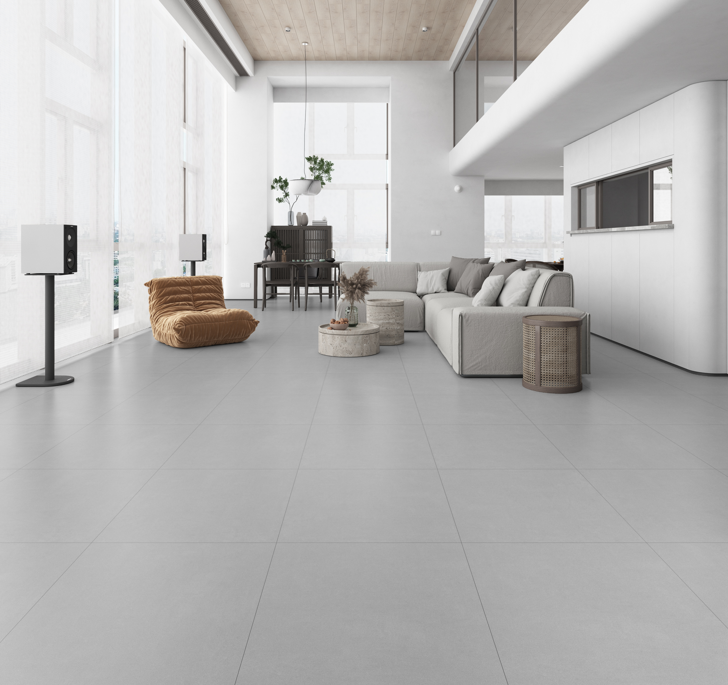 Oy66q01m Quartz Series Light Grey 效果